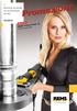 Macchine ed utensili per la lavorazione dei tubi 02 / 2016 NOVITÀ. REMS Power-Press XL. (Vedere pagina 28) for Professionals