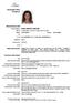 Curriculum Vitae Europass