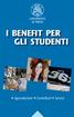 I BENEFIT PER GLI STUDENTI