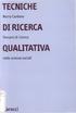 TECNICHE DI RICERCA QUALITATIVA. .arocc1. Mario Cardano. Percorsi di ricerca. nelle scienze sociali \ RAFICI