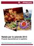 Natale per le aziende 2013 Proposte equosolidali per la regalistica