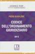 CODICE DELL ORDINAMENTO GIUDIZIARIO