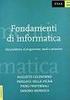 Informatica. Traccia. Algoritmi, dati e programmi. Elaborazione di informazione. informazione. rappresentazione dell informazione (dati) dati