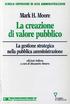 di valore pubblico La creazione Mark H. Moore La gestione strategica nella pubblica SCUOLA SUPERIORE DI ALTA AMMINISTRAZIONE