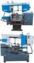 SERIE SMART SEGATRICI SU DUE COLONNE A GUIDE LINEARI TWIN PILLAR BAND SAW MACHINES. We Build Quality