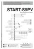 START-S9PV. **Per avere il test collegare al morsetto 24V