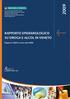 RAPPORTO EPIDEMIOLOGICO SU DROGA E ALCOL IN VENETO