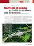 Cantieri in piena. attività al traforo del Brennero. in Italia mettono in discussione infrastrutture