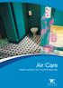 Air Care. Sistemi automatici per il controllo degli odori. Soluzioni igieniche innovative