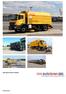 High speed Airport sweepers. Quality Management System Certificate ISO9001:2008