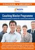 Coaching Master Programme