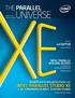 UNIVERSE THE PARALLEL. Intel Parallel Studio XE. dall Editor. Semplificare le alte performance con. Lettera. La soluzione al puzzle del parallelismo