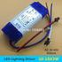 C-1 MAX. Wiring Electronic driver, V 50/60Hz, TRIAC dimmable included. Standard voltage for GU10 LED version.