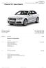 Nuova S3 Sportback. Nuova S3 Sportback. Audi Configurator. Motore. Esterni. Interni. Prodotto nr. Descrizione Prezzo