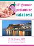 12 giornate. pediatriche. calabresi Giugno 2017 Garden Resort Calabria Pizzo Calabro (VV)