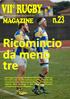 Periodico a cura del VII Rugby Torino. 16 marzo 2016