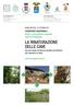 LA RINATURAZIONE DELLE CAVE Dal caso studio del bacino estrattivo del Botticino alle esperienze in Italia