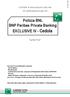 Polizza BNL BNP Paribas Private Banking EXCLUSIVE IV - Cedola