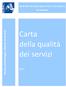 Carta della qualità dei servizi