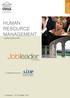 HUMAN RESOURCE MANAGEMENT