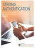 STRONG AUTHENTICATION. Il nuovo sistema di sicurezza dei pagamenti MITO