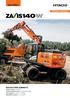 Serie ZAXIS-6 ESCAVATORE GOMMATO