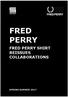 FRED PERRY FRED PERRY SHIRT REISSUES COLLABORATIONS