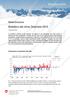 Dicembre Bollettino del clima Dicembre MeteoSvizzera. Temperature eccezionali nelle Alpi. 13 gennaio 2016