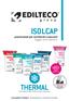 ISOLCAP THERMAL. premiscelati per sottofondi e massetti leggeri termoisolanti. Insulation & Chemicals Division