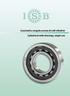 Cuscinetti a singola corona di rulli cilindrici. Cylindrical roller bearings, single row