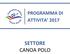 PROGRAMMA DI ATTIVITA 2017 SETTORE CANOA POLO