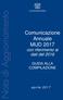 Comunicazione Annuale MUD 2017 con riferimento ai dati del 2016