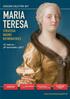 CATALOGO COLLETTIVO 2017 MARIA TERESA STRATEGA MADRE RIFORMATRICE. 15 marzo 29 novembre