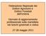 Federazione Regionale dei Dottori Agronomi e Dottori Forestali dell Umbria