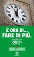 È ORA DI... FARE DI PIÙ. EcoCalendario COMUNE DI MACERATA COSMARI SRL