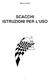 Mario Leoncini SCACCHI ISTRUZIONI PER L USO