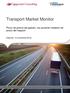 Transport Market Monitor