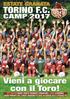 TORINO F.C. Vieni a giocare con il Toro! CAMP 2017