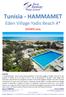 Tunisia - HAMMAMET Eden Village Yadis Beach 4*