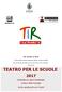 TEATRO PER LE SCUOLE