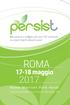 P(rsist. PErsistance in therapy with anti-tnf inhibitors: an expert DelphI research panel ROMA maggio. Rome Marriott Park Hotel