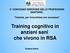 Training cognitivo in anziani sani che vivono in RSA