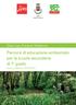 Città di Cesano Maderno. Oasi Lipu Cesano Maderno. Percorsi di educazione ambientale per la scuola secondaria di 1 grado