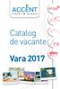 Catalog de vacante Vara 2017