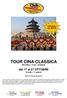 TOUR CINA CLASSICA PECHINO XI AN SHANGAI