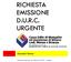 RICHIESTA EMISSIONE D.U.R.C. URGENTE