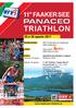 TRIATHLON 11 FAAKER SEE. 25 e 26 agosto WFV Finkenstein am Faakersee 9585 Gödersdorf. Area evento 9583 Faak am See