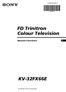 FD Trinitron Colour Television