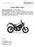 HONDA CB500F YM2017. Informazioni stampa CB500F 2017