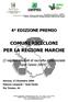 COMUNI RICICLONI PER LA REGIONE MARCHE